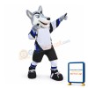 Sport Husky Dog Mascot Costume