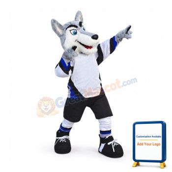 Sport Husky Dog Mascot Costume