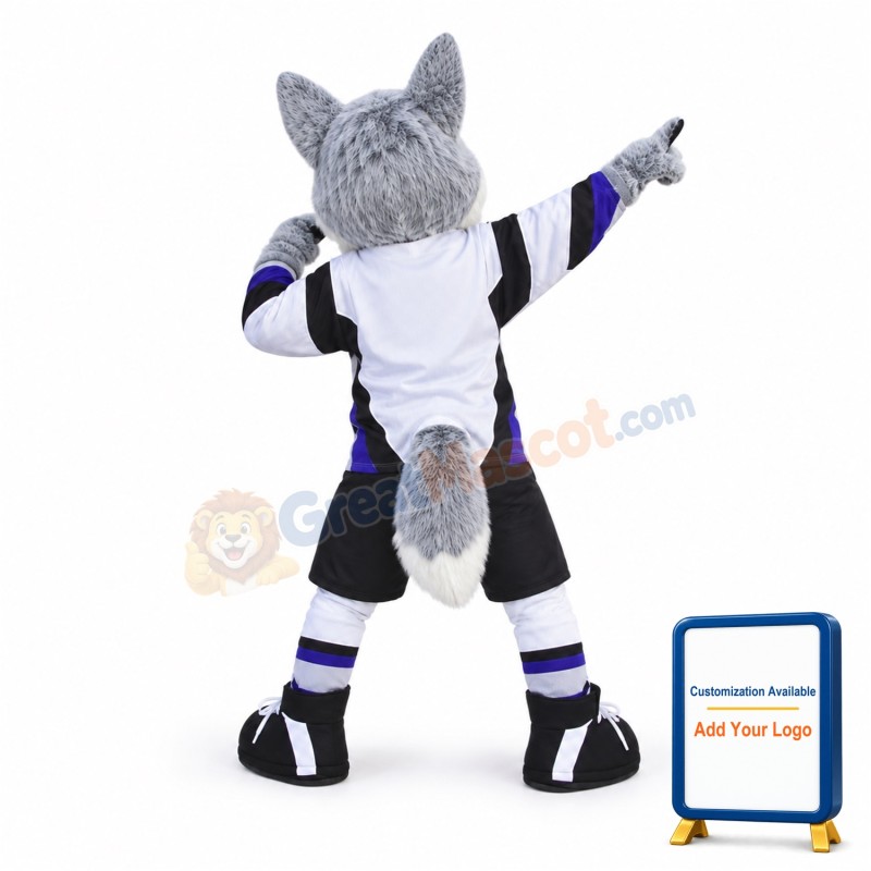 Sport Husky Dog Mascot Costume