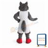 Power Sport Wolf Mascot Costume
