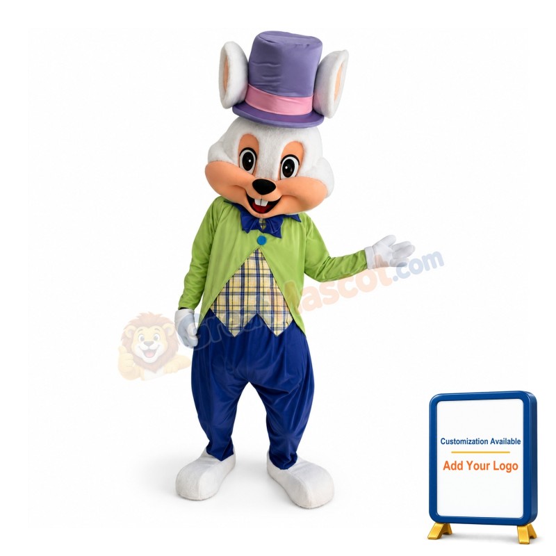 Easter Bunny Mascot Costume
