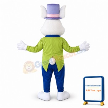 Happy Easter Rabbit Bunny Rabbit Mascot Costume