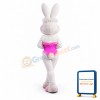 Happy Bunny Girl Mascot Costume