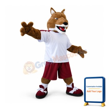 Sport Fox Mascot Costume