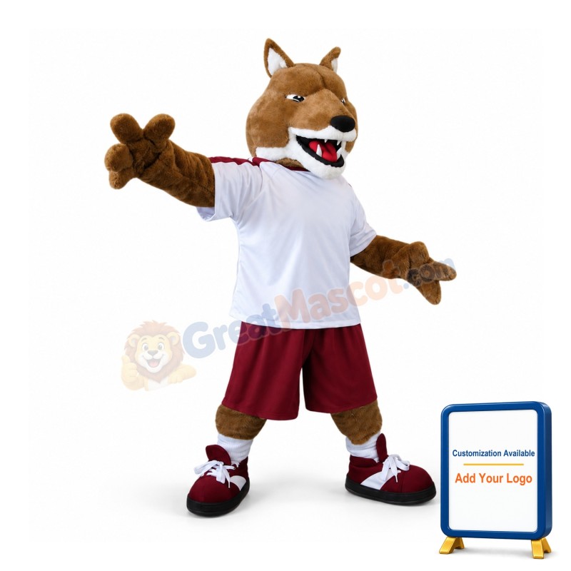 Sport Fox Mascot Costume