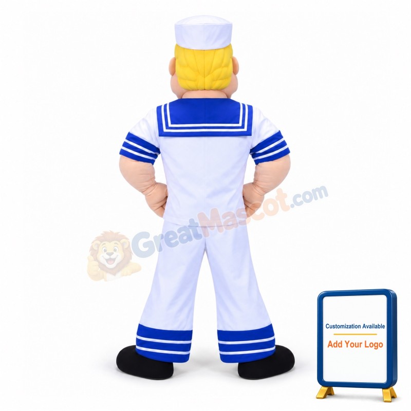 Navy Mariner Mascot Costume