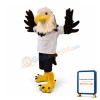 Realistic University Eagle Mascot Costume