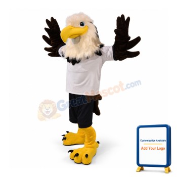 Realistic University Eagle Mascot Costume