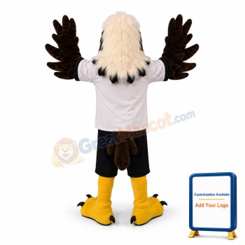 Realistic University Eagle Mascot Costume