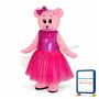 Beautiful Pink Bear Mascot Costume