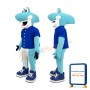 Cute Shark Mascot Costume