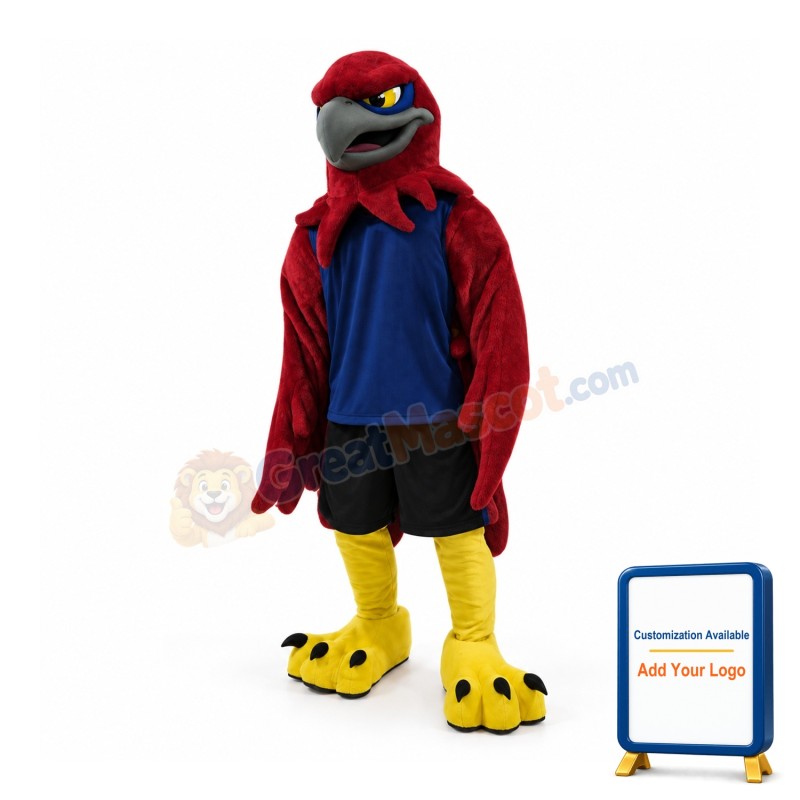Red Eagle Mascot Costume