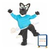 Cute Wolf Mascot Costume