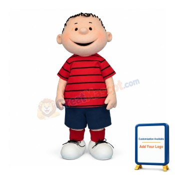 Peppermint Patty Boy Mascot Costume