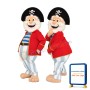 Kind Old Pirate Mascot Costume