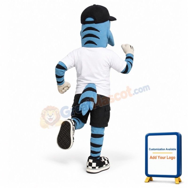 College Fish Mascot Costume