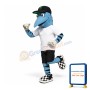 College Fish Mascot Costume