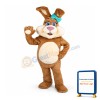 Easter Binky Bunny Mascot Costume