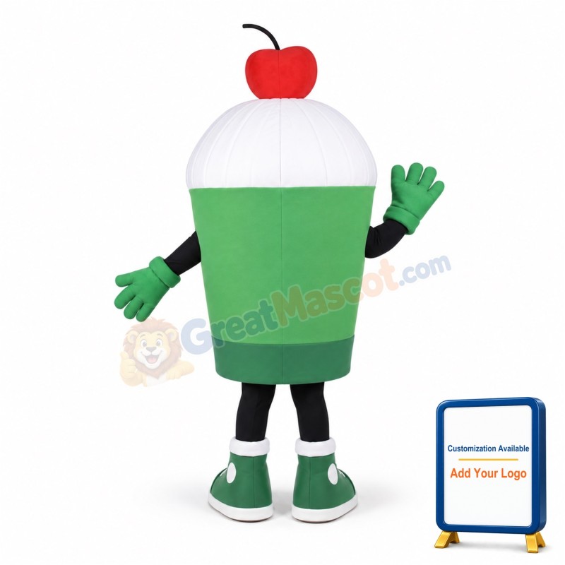 Cupcake Mascot Costume