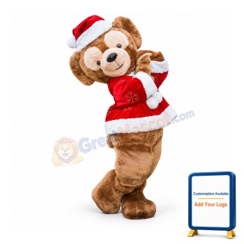 Christmas Monkey Mascot Costume