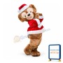 Christmas Monkey Mascot Costume
