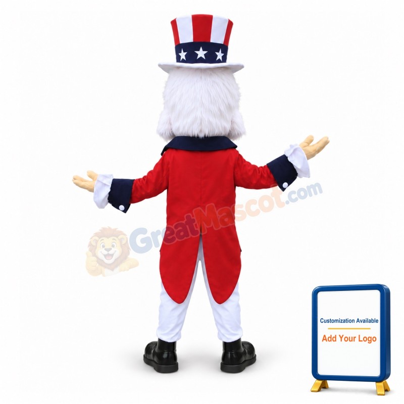Uncle Sam Mascot Costume