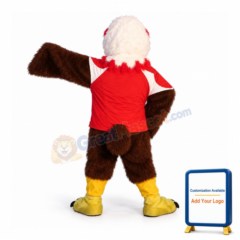 Sport College Eagle Mascot Costume