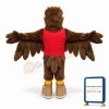 Sport School Hawk Mascot Costume