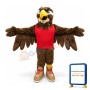 Sport School Hawk Mascot Costume