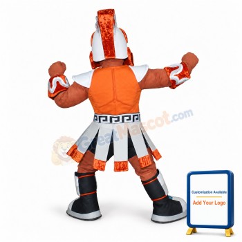 Orange Titan Mascot Costume
