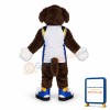 Brown & White Dog Mascot Costume