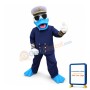 Navy Duck Mascot Costume