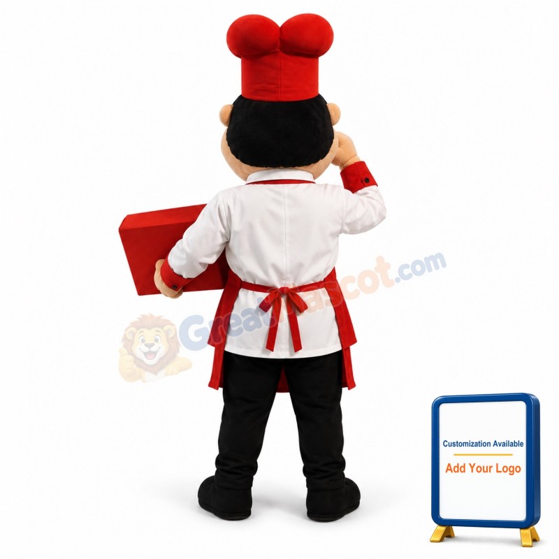 Pizza Chef Mascot Costume