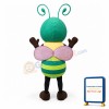 Super Cute Green Bee Mascot Costume