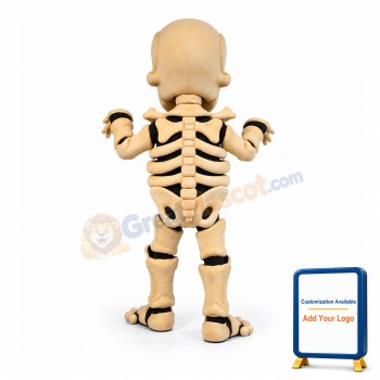 Skeleton Mascot Costume