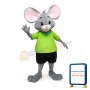 Little Mouse Boy Mascot Costume