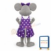 Beautiful Mouse Girl Mascot Costume