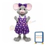 Beautiful Mouse Girl Mascot Costume