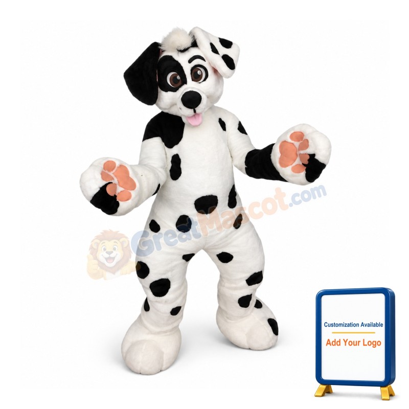 Dalmatian Dog Mascot Costume