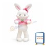Pink & White Rabbit Mascot Costume