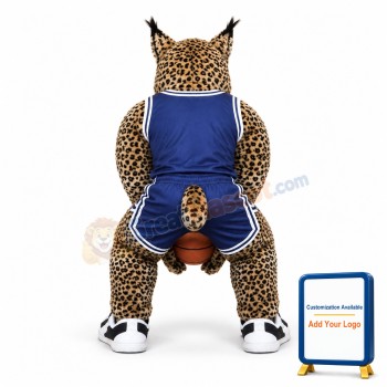 College Bobcat Mascot Costume