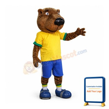 Sport Realistic Beaver Mascot Costume
