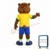 Sport Realistic Beaver Mascot Costume