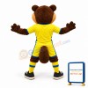 Realistic Sport Beaver Mascot Costume