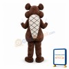 Realistic Friendly Beaver Mascot Costume