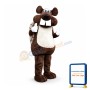 Realistic Friendly Beaver Mascot Costume