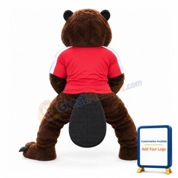 Fierce Beaver Mascot Costume