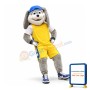 Sport Bunny Mascot Costume