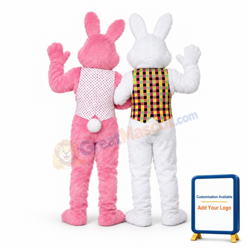 Easter Bunny Mascot Costume