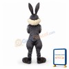 Power Bunny Mascot Costume
